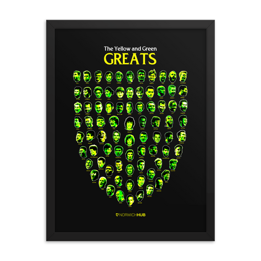 Yellow and Green Greats Poster